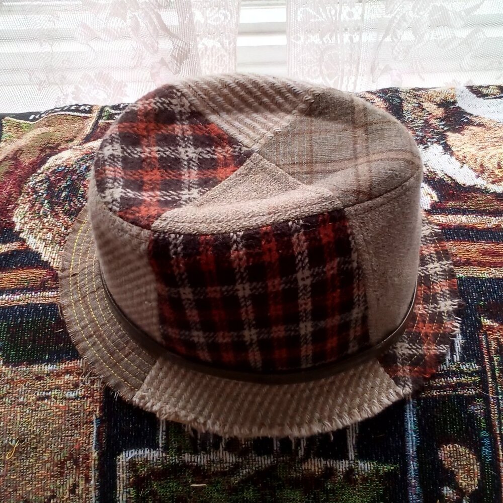 Grace Hats Patchwork Hat Fedora Or Similar Style - image 8